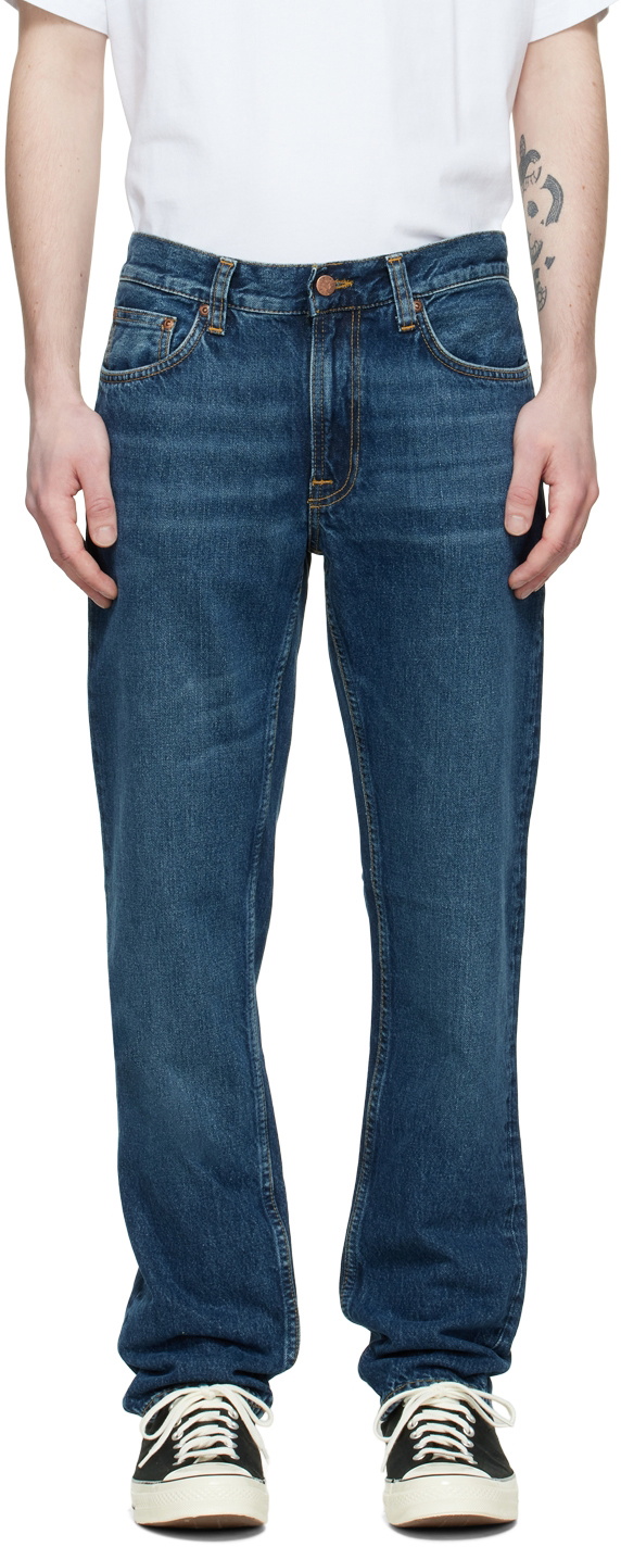 Nudie Jeans Blue Gritty Jackson Jeans Nudie Jeans Co