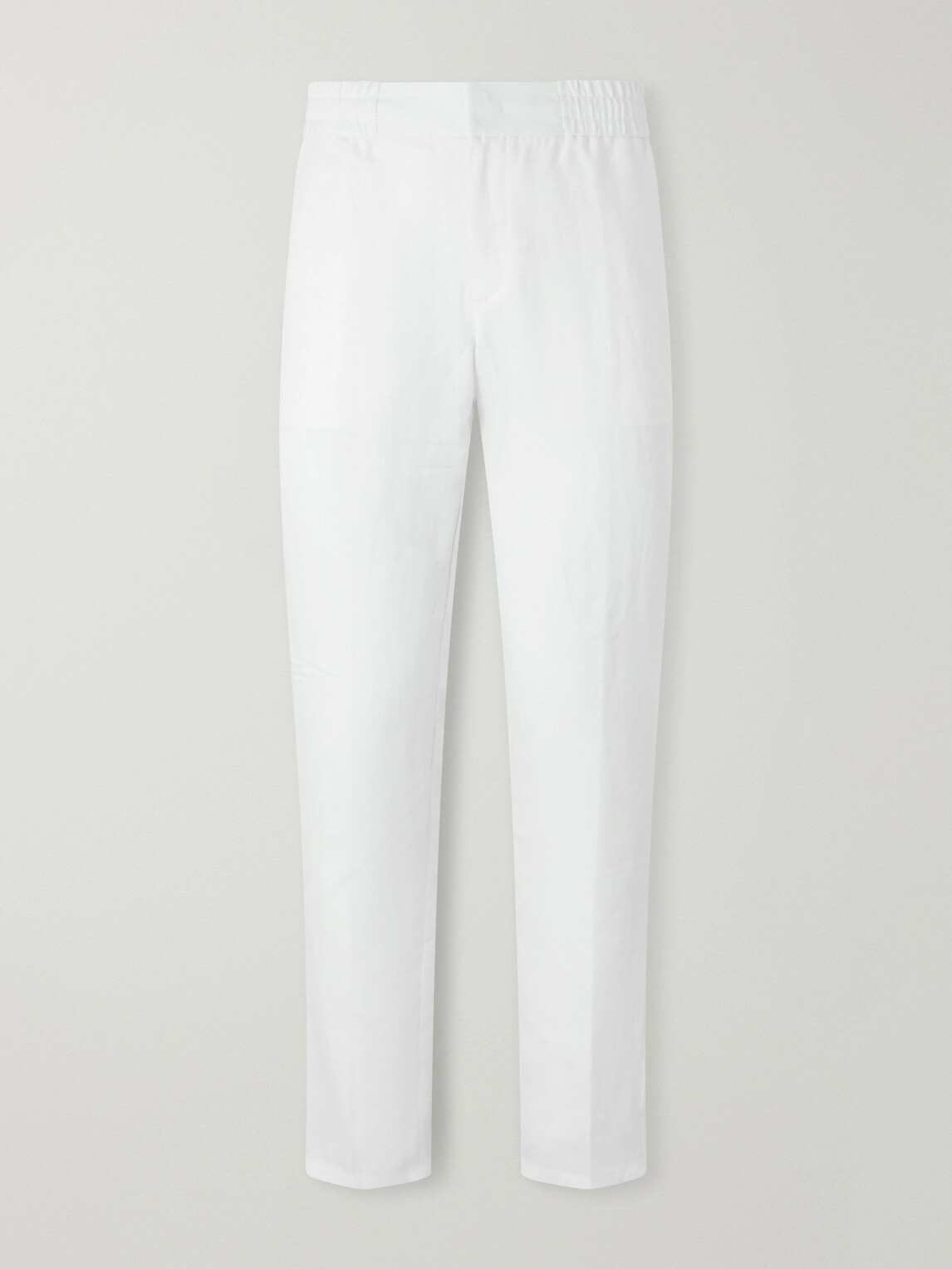 Orlebar Brown - Cornell Straight-Leg Linen Trousers - Neutrals