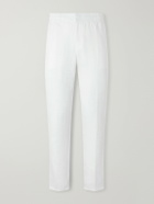 Orlebar Brown - Cornell Straight-Leg Linen Trousers - Neutrals