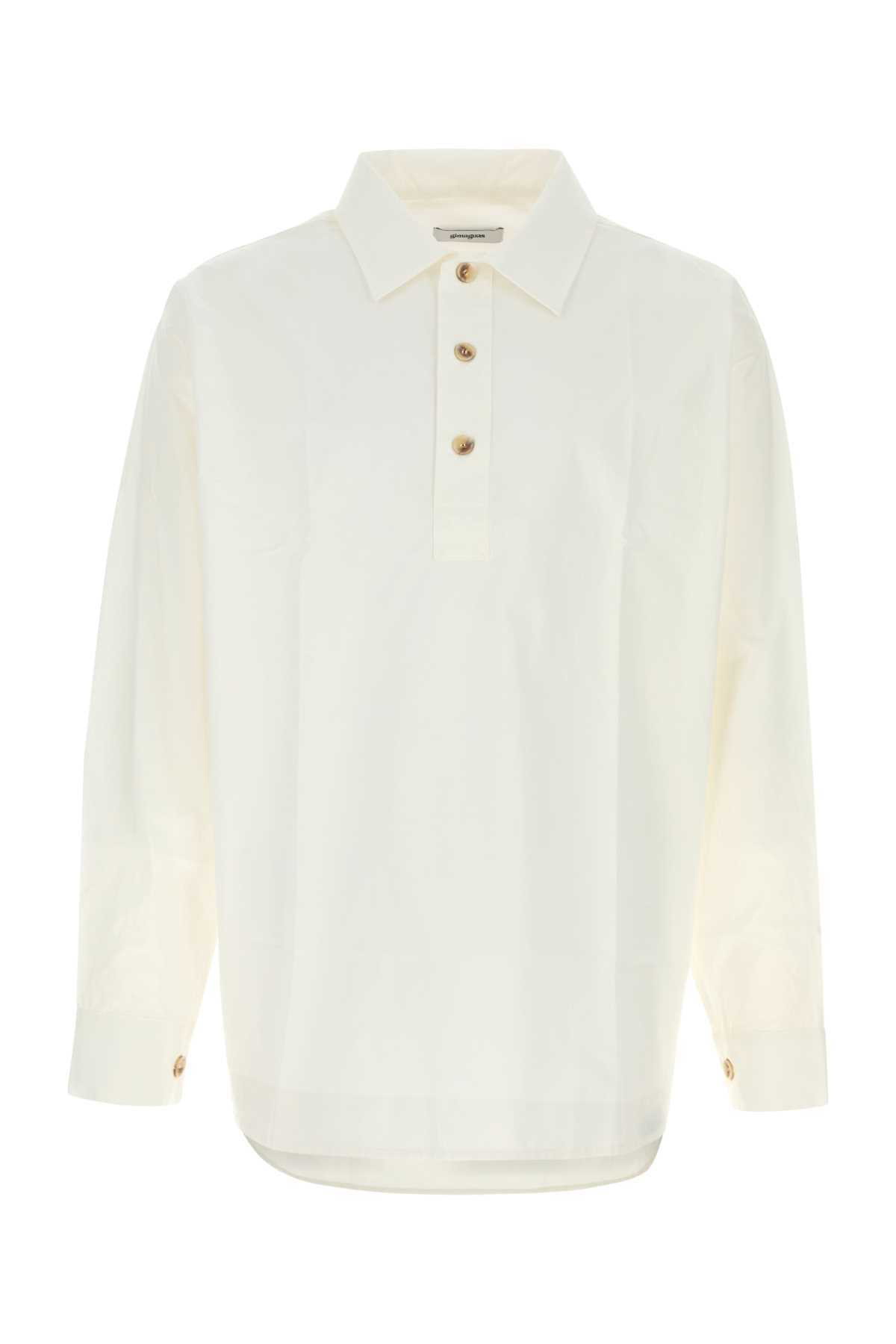 Tシャツ・カットソー gimaguas White piquet Claude polo shirt (CLAUDEPOLO WHITE) Gimaguas White Piquet Claude Polo Shirt Gimaguas