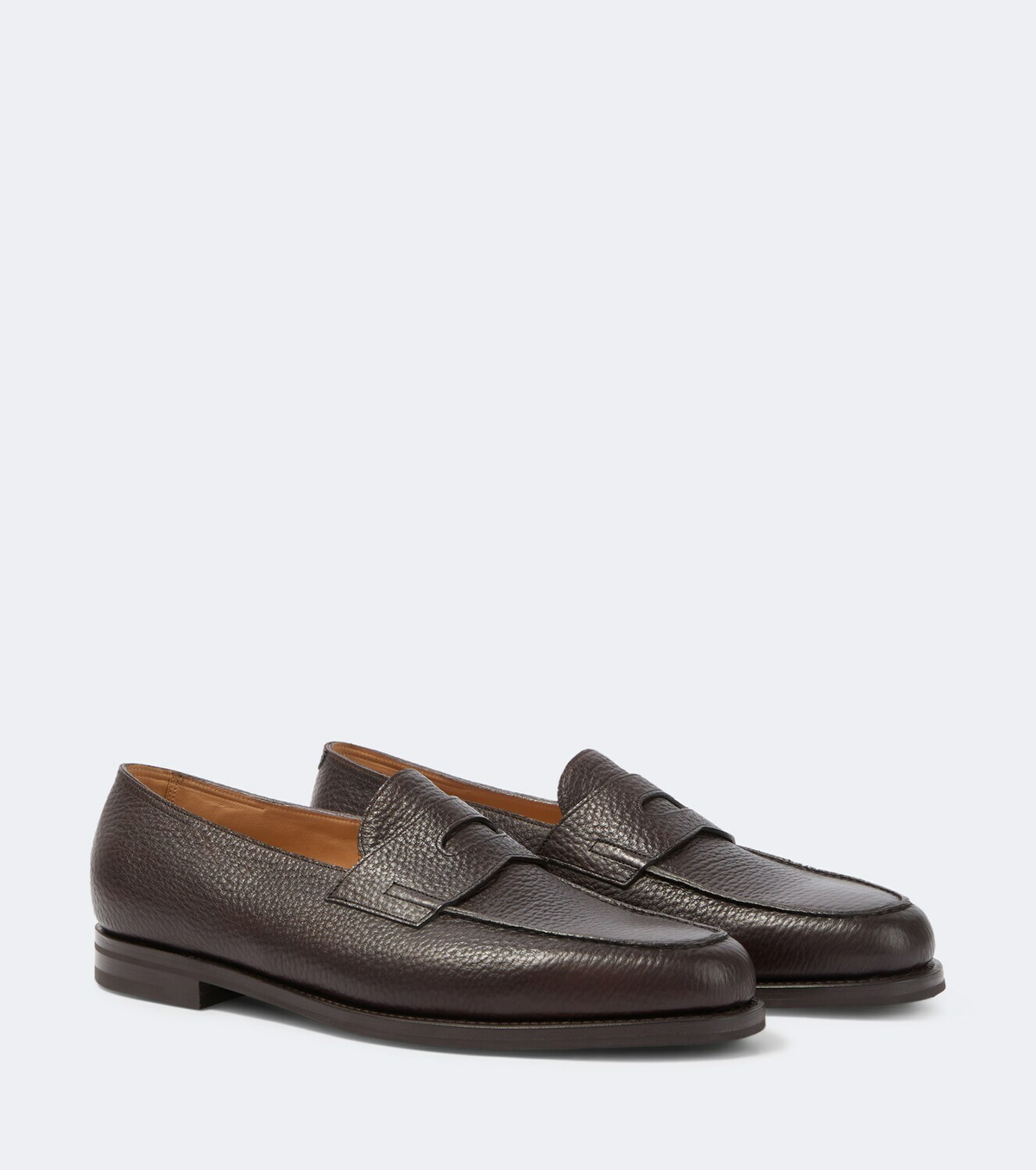 John Lobb Leather penny loafers