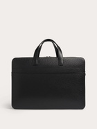 Ferragamo Mens Gancini briefcase in Black