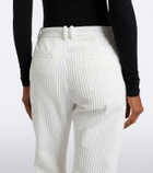 The Row Kenton cotton corduroy wide-leg pants