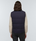 Brunello Cucinelli - Wool-blend down vest