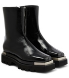 Peter Do - Metal-trimmed leather ankle boots