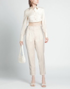 Peserico Womens Pants Cream