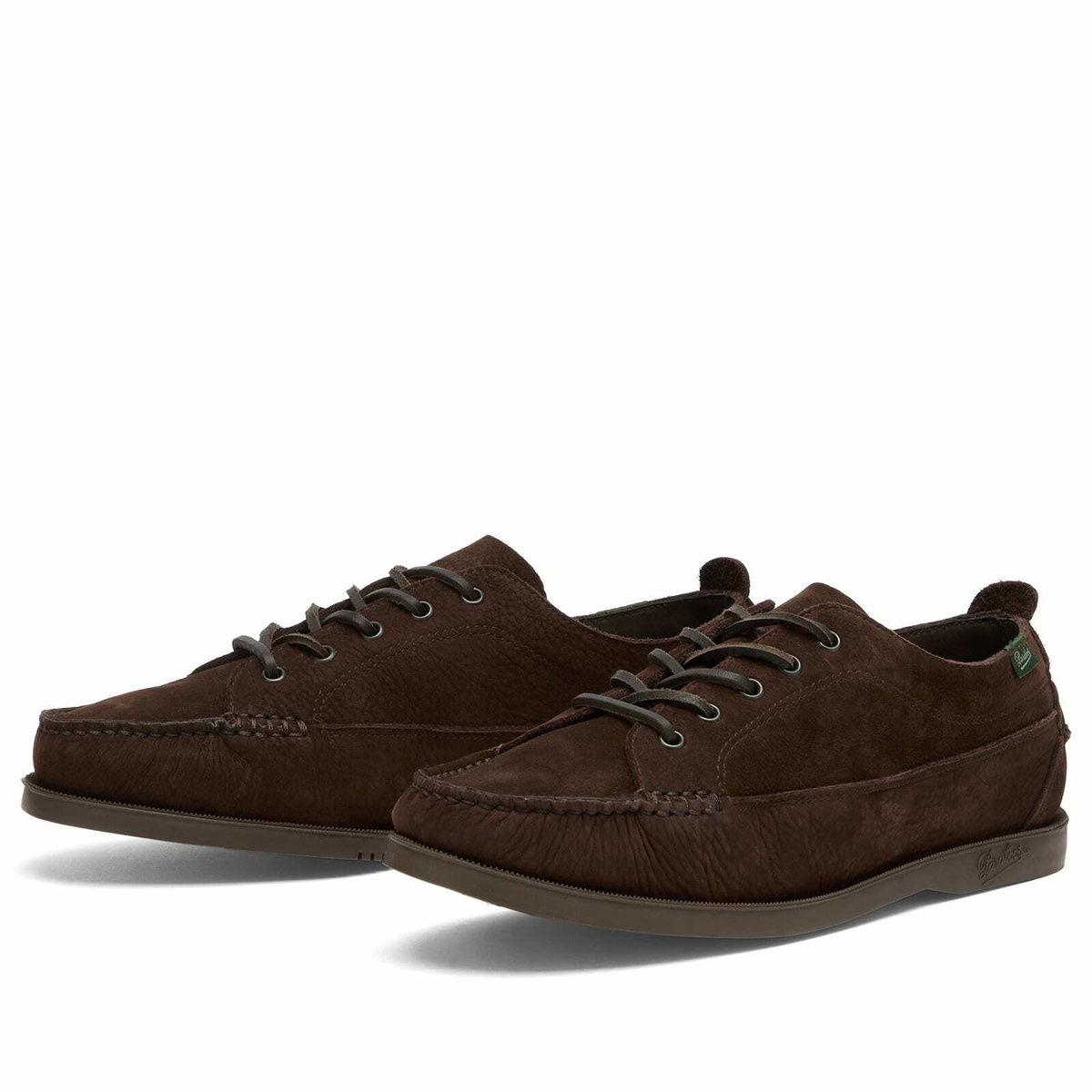 Paraboot Men's Malibu in Taurillon Chocolate Nubuck