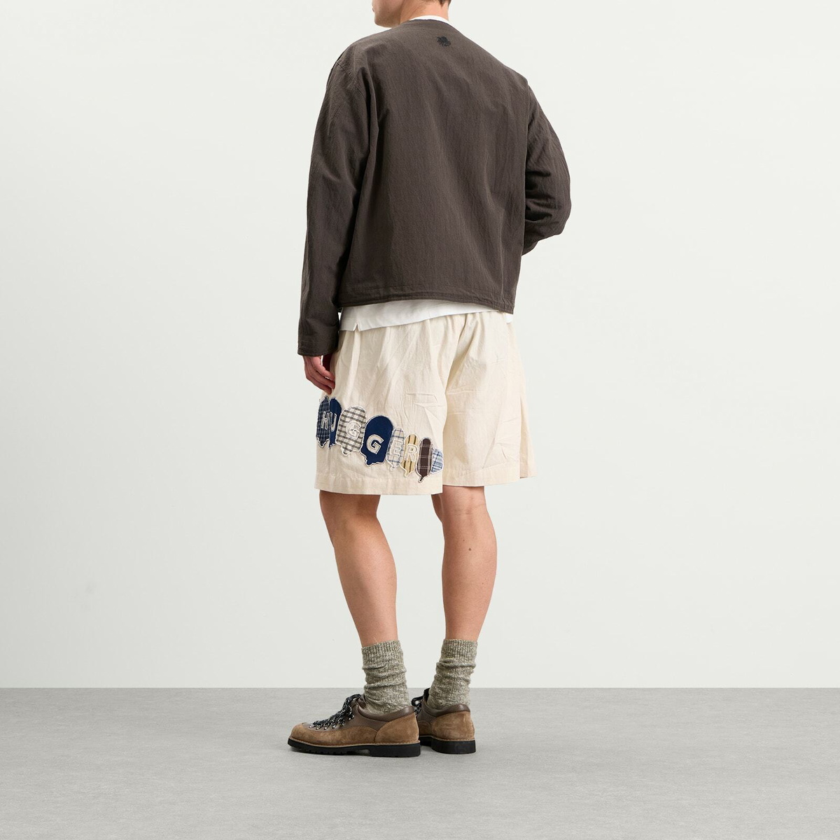 Story mfg. Bridge Shorts - Presented by END. in Ecru