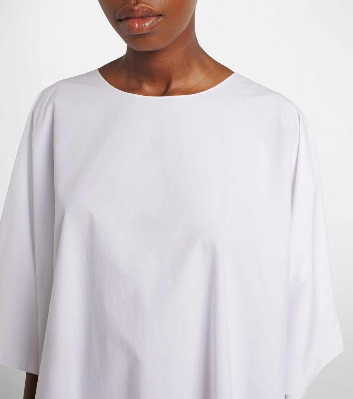 The Row Julen cotton poplin midi dress