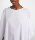 The Row Julen cotton poplin midi dress