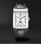 Baume & Mercier - Hampton Automatic Moon-Phase 31mm Stainless Steel and Alligator Watch, Ref. No. M0A10523 - White