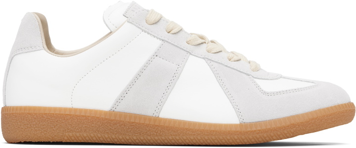 Photo: Maison Margiela Gray & White Replica Sneakers