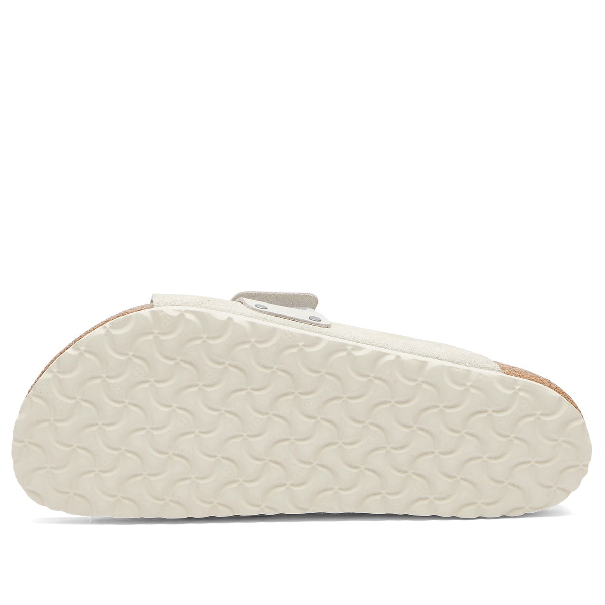 Birkenstock Kyoto in Antique White Suede