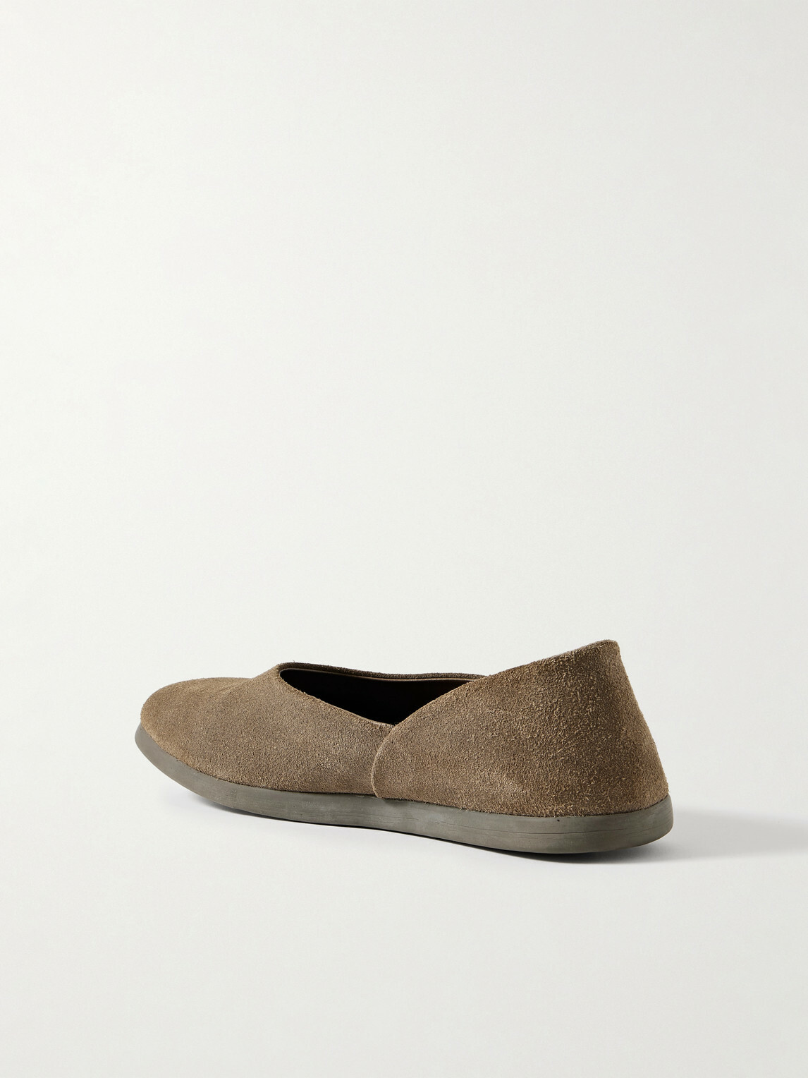 Stòffa - Suede Slippers - Brown