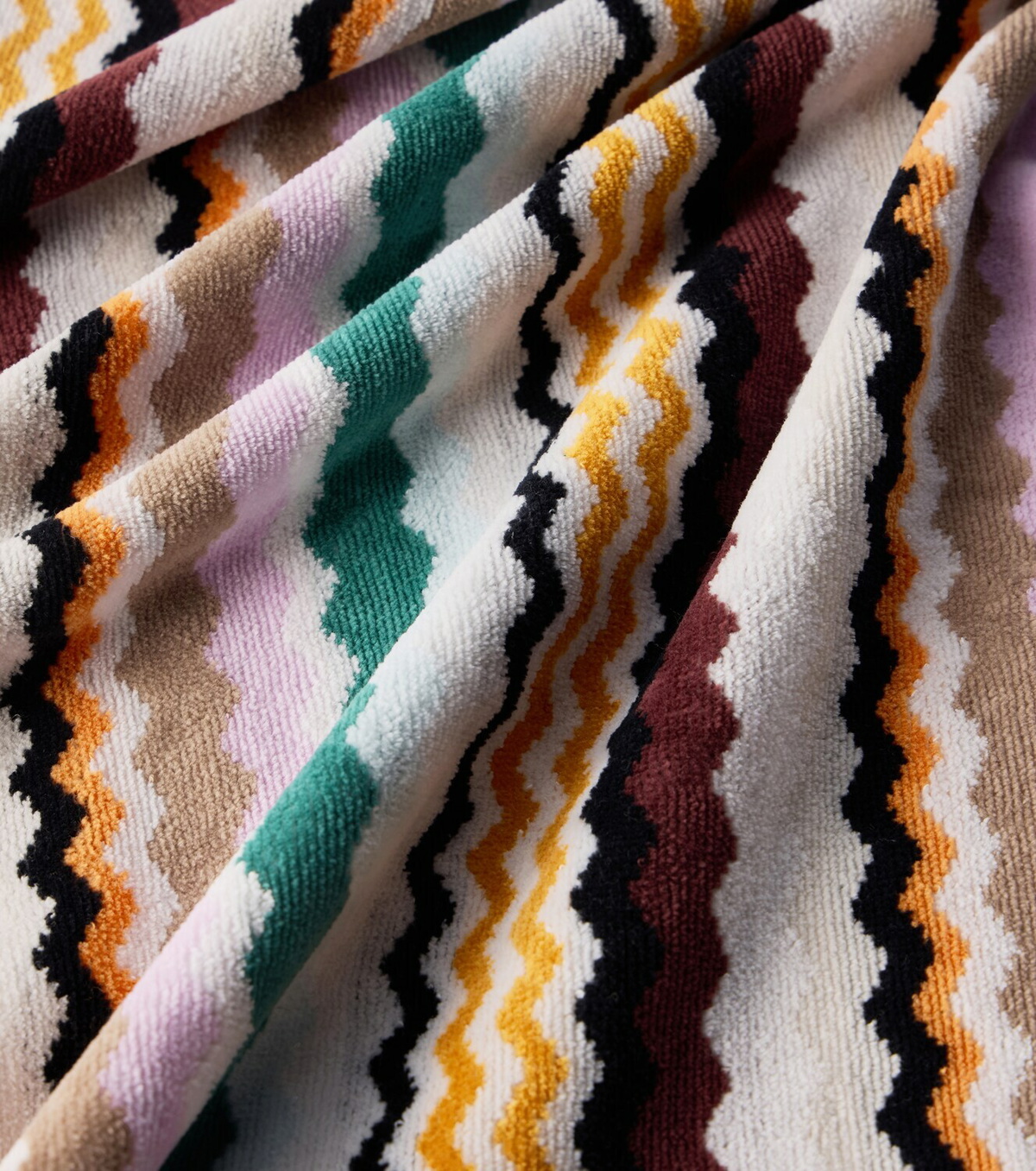 Missoni Aura Zigzag cotton terry bath towel