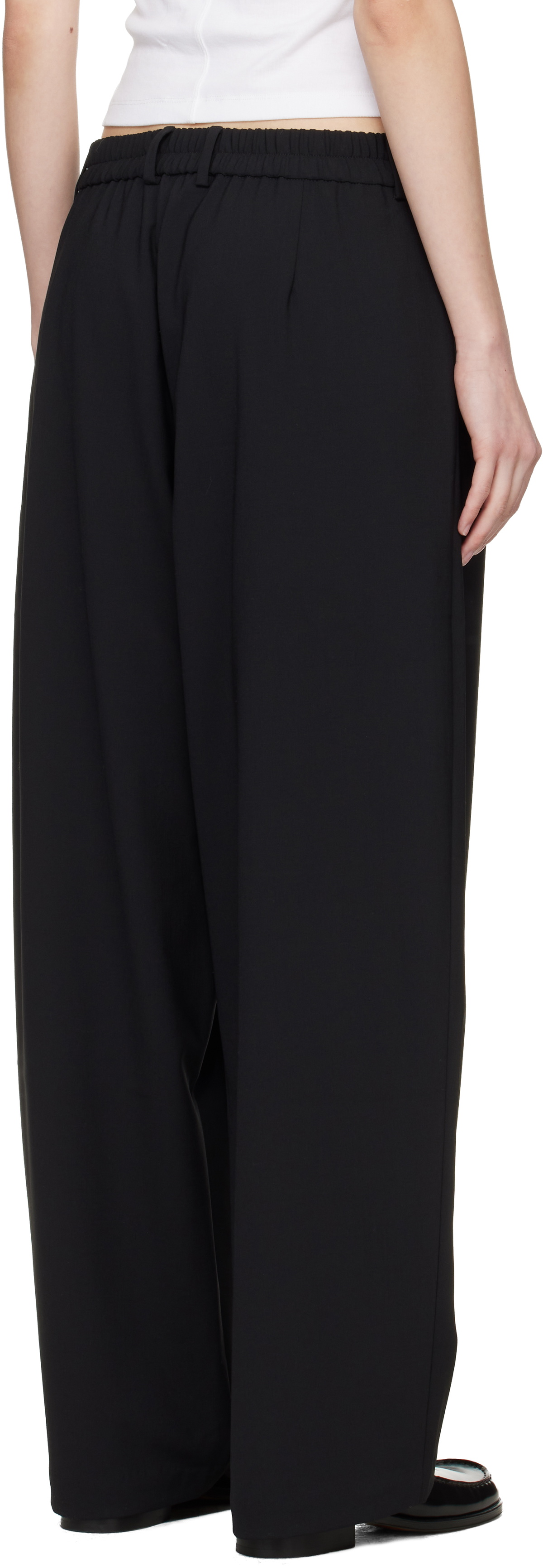 Cordera Black Tailored Masculine Trousers