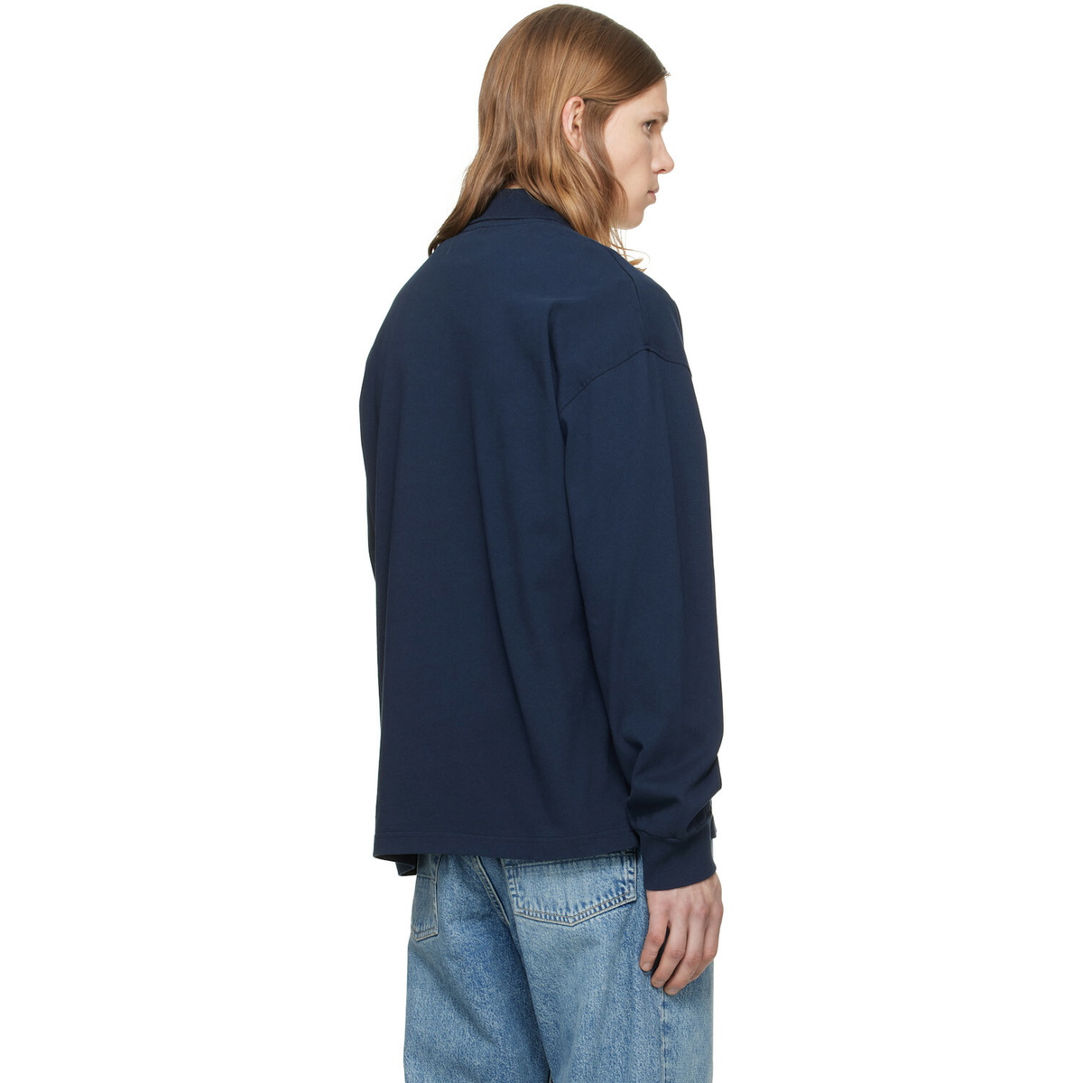 A.P.C. Navy Rugby Polo