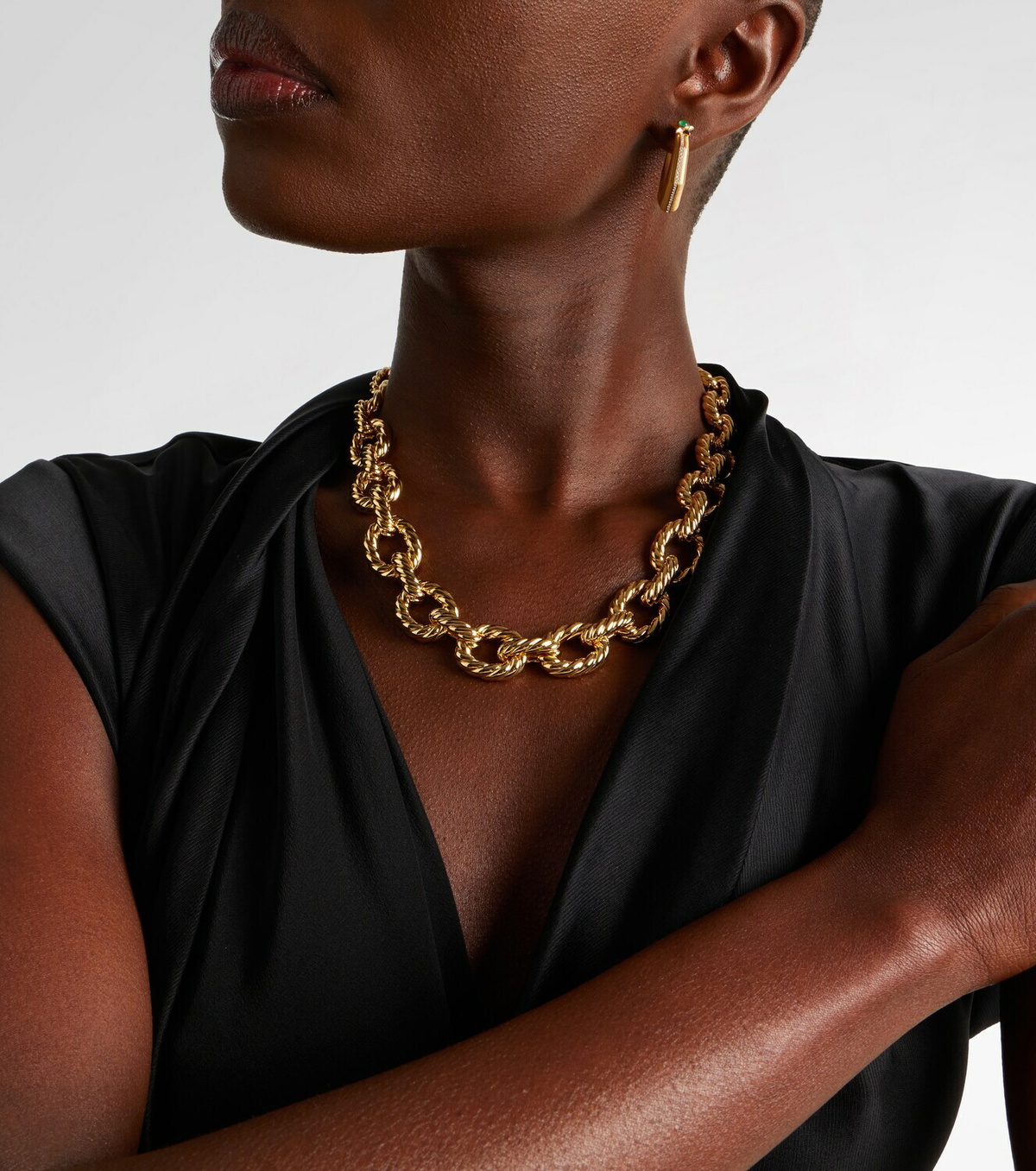 David Yurman Sculpted Cable 18kt gold (750/1000) chain necklace