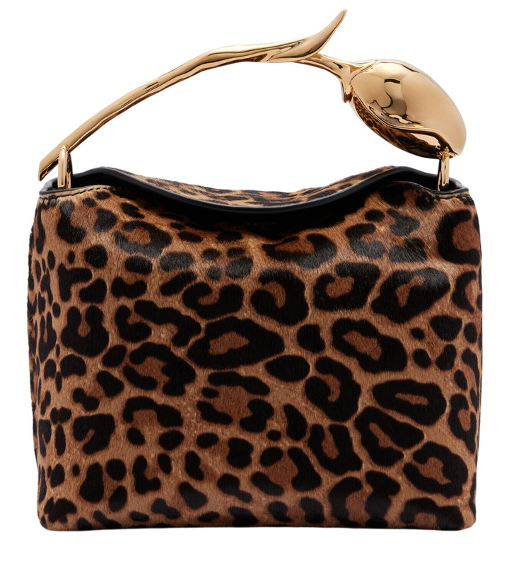 Photo: Erdem Bloom Mini calf hair top-handle bag