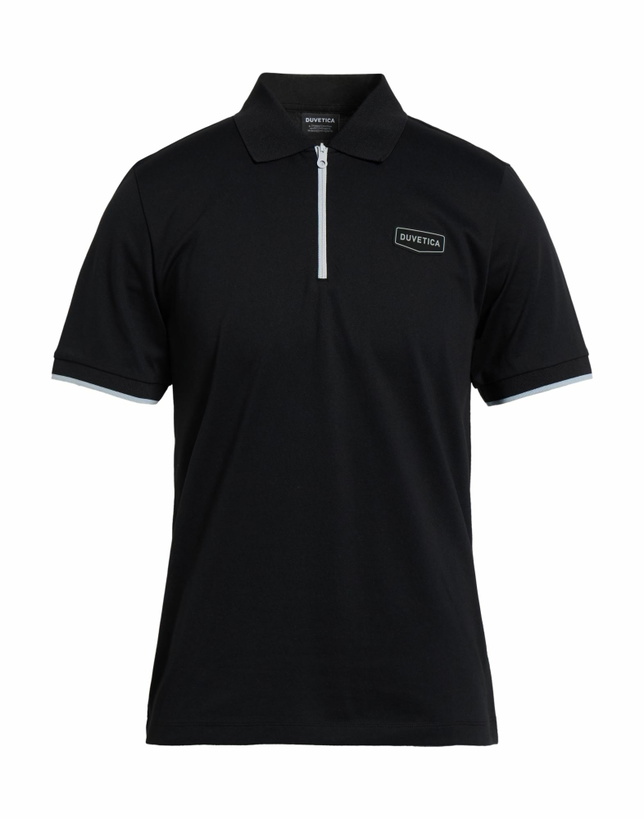 Photo: Duvetica Mens Polo shirt in Black