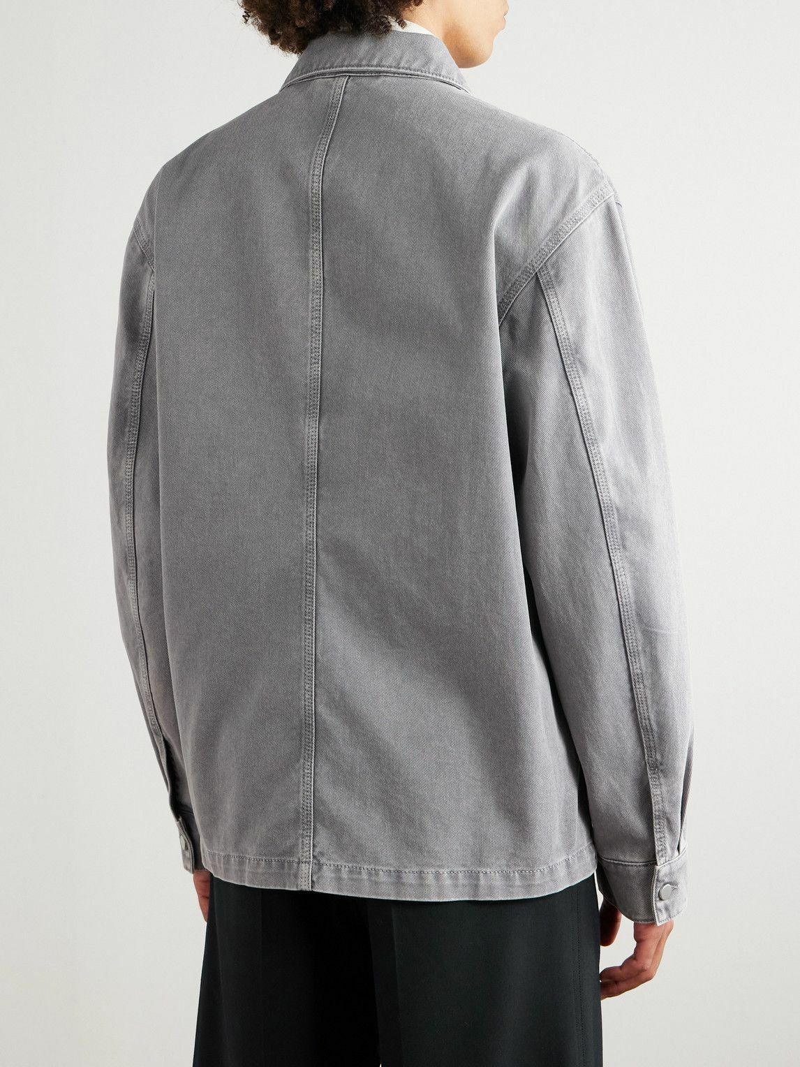LEMAIRE - Denim Overshirt - Gray