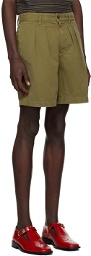 Nili Lotan Khaki Ugo Shorts