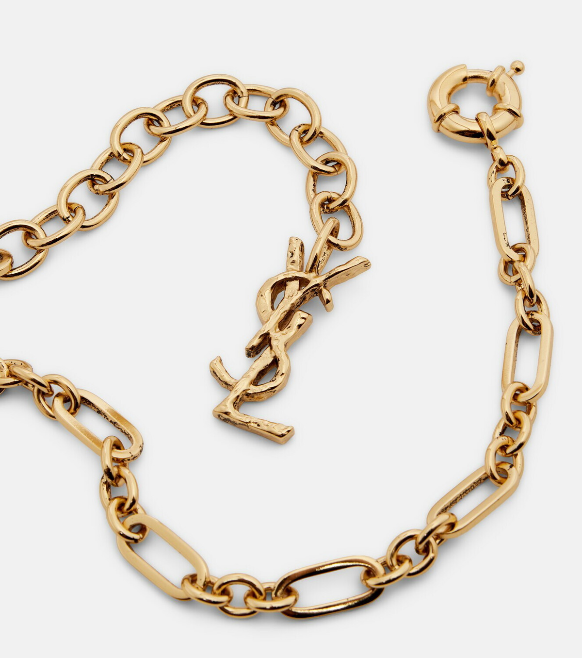 Saint Laurent Cassandre chain belt