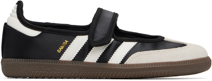 Photo: adidas Originals Black Samba Jane Sneakers