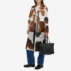 Saks Potts Women's Gio Coat in Brown/White Cow