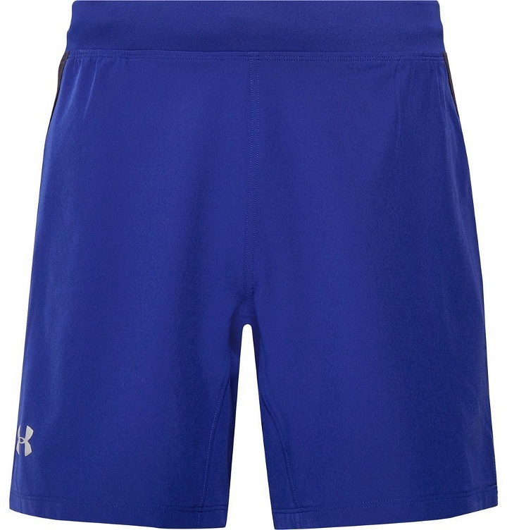 Photo: Under Armour - Speedpocket Swyft Shorts - Men - Royal blue
