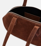 Aesther Ekme Cosmo suede bowling bag