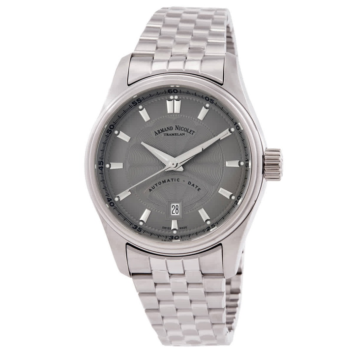 Photo: Armand Nicolet MH2 Automatic Grey Dial Mens Watch A640A-GR-BMA22640A