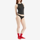 Fruity Booty Women's Commando Thong in Black
