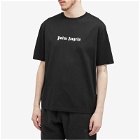 Palm Angels Men's Slim Logo T-Shirt in Black