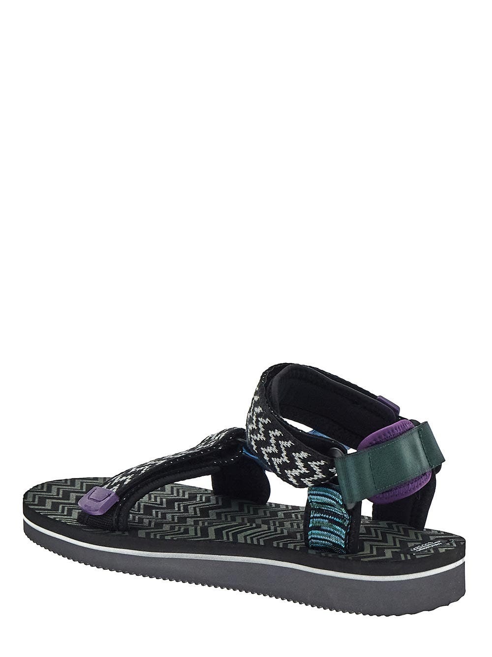 Suicoke X Missoni Depa Black And Purple