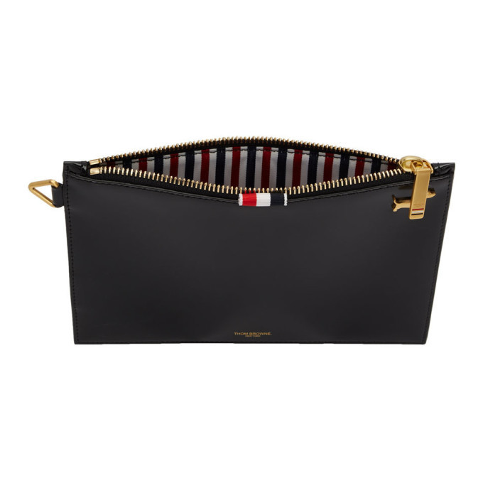 Thom Browne Black Large Hector Coin Purse Thom Browne