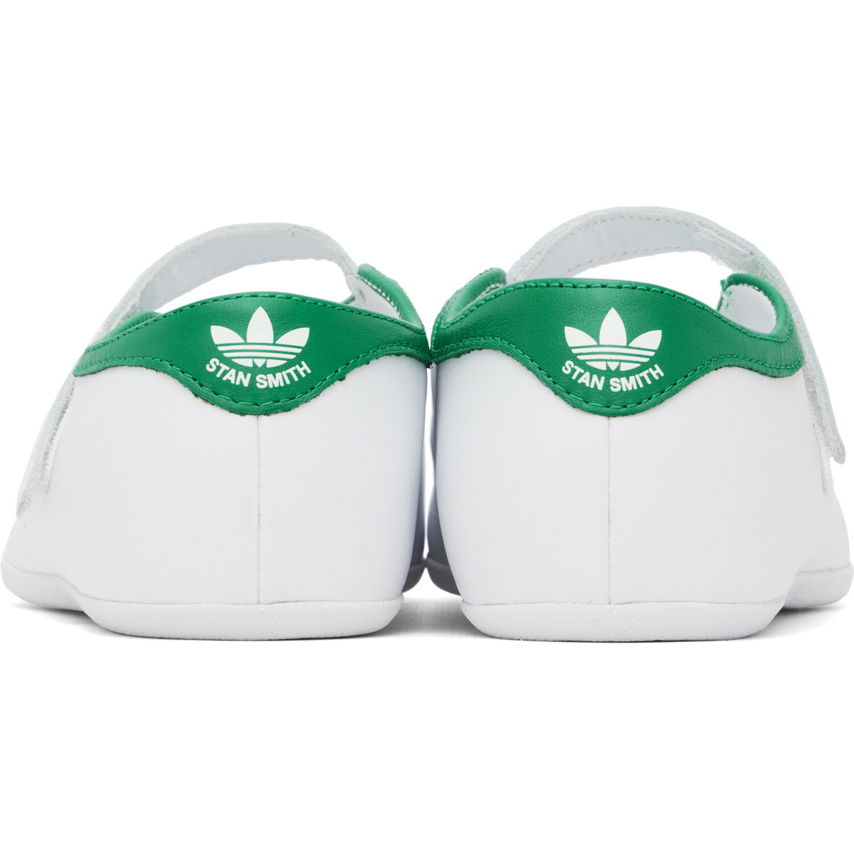 adidas Originals White Stan Smith Lo Ballerina Flats