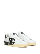 DOLCE & GABBANA - Portofino Leather Sneakers