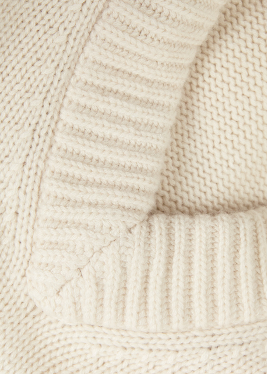 Lisa Yang Aletta Knitted Cashmere Jumper Cream