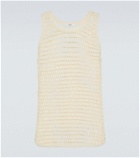 Commas Crochet cotton tank top