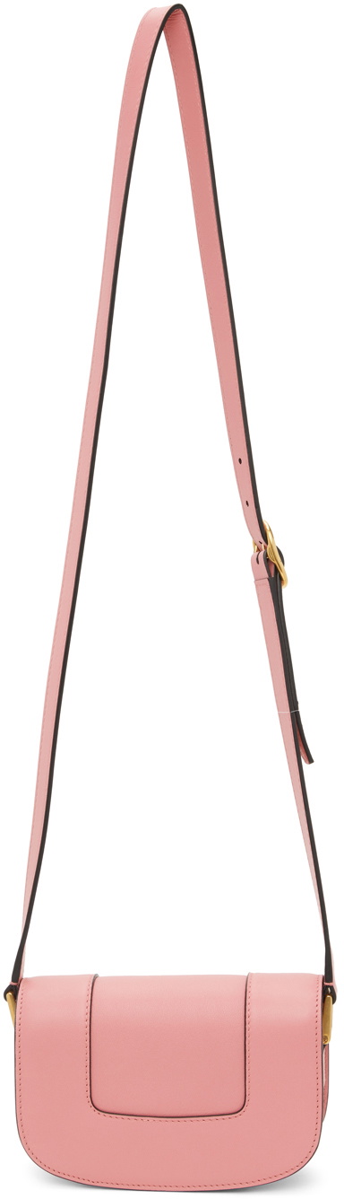 Valentino Garavani Small Supervee Crossbody Bag In Pink