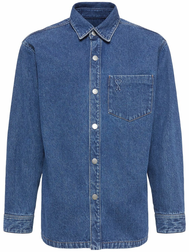 Photo: AMI PARIS Adc Denim Overshirt