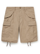 BEAMS PLUS - Cotton-Ripstop Cargo Shorts - Neutrals