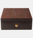 Etro Arnica leather chessboard