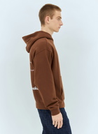 Awake NY Flower Stamp Zip Hooded Sweatshirt