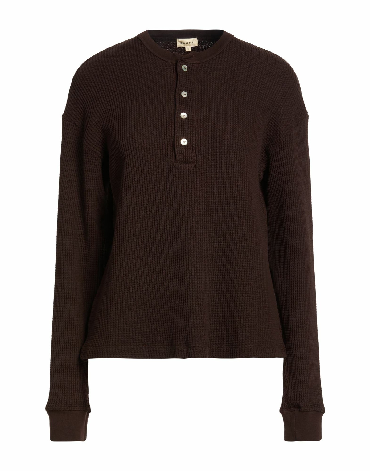 Donni. Womens Sweater Chocolate in Brown