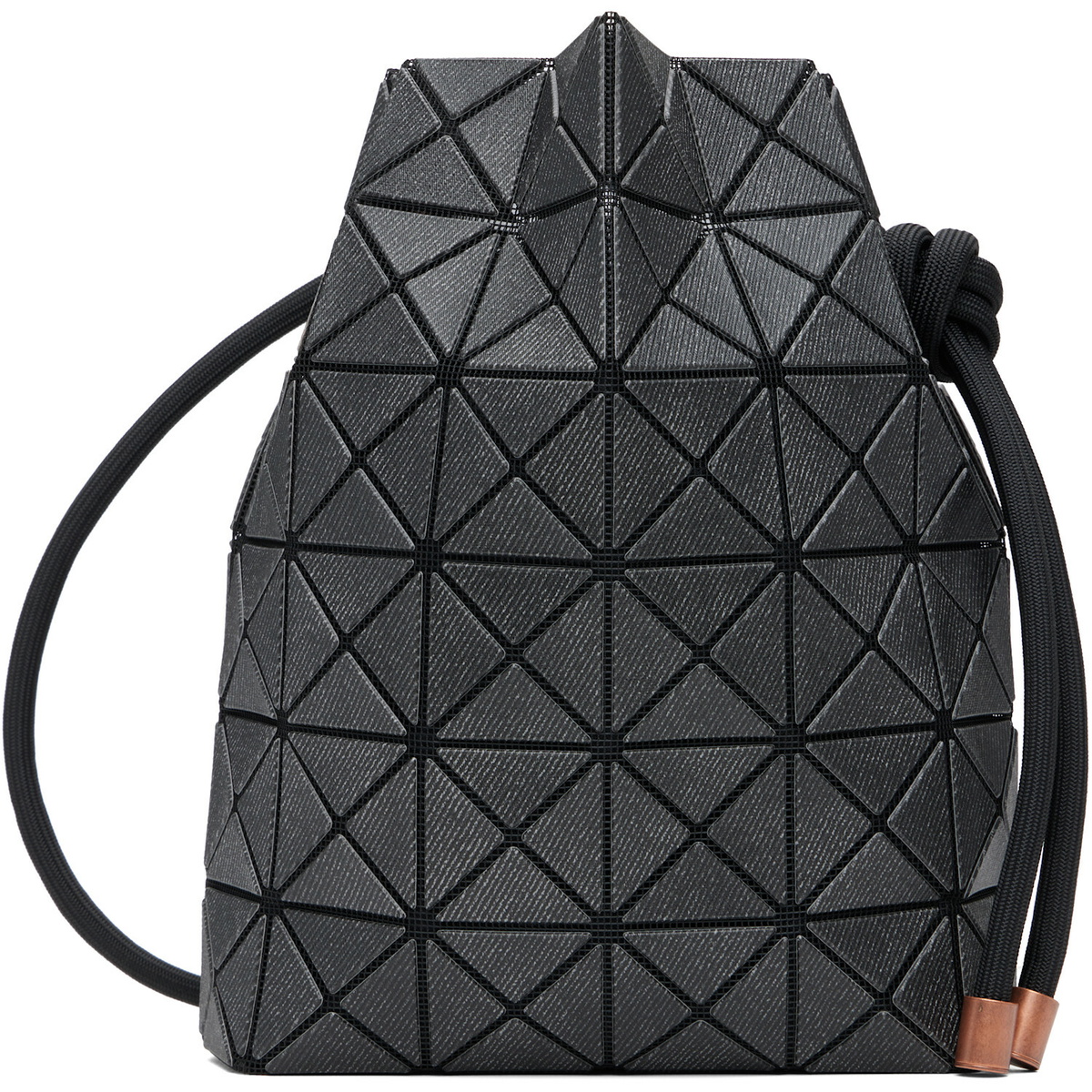 BAO BAO ISSEY MIYAKE Black Wring Denim Bag