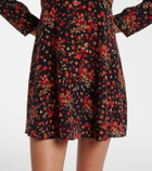 Gucci Floral silk minidress