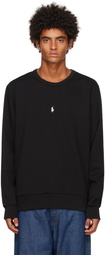 Polo Ralph Lauren Black Double Knit Sweatshirt