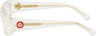 Casablanca Transparent Crystal Sport Sunglasses